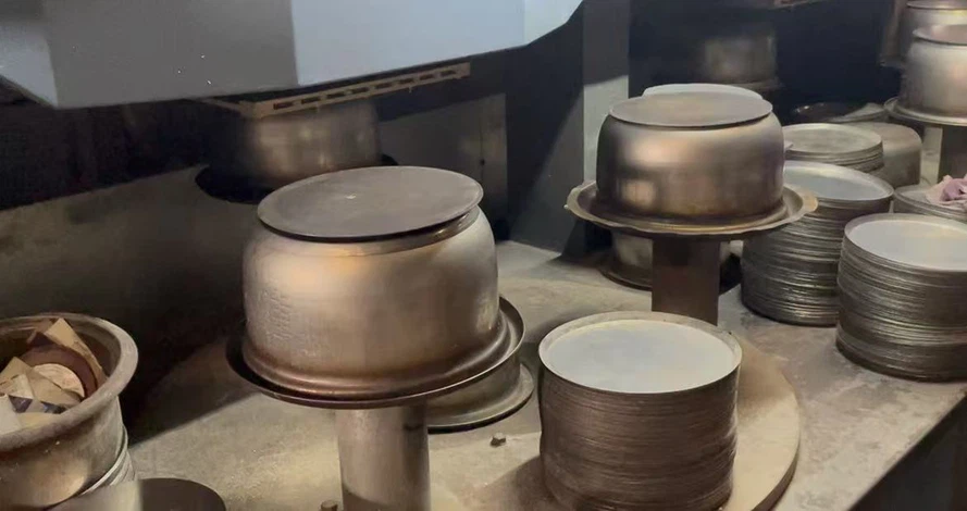 Induction Brazing machine process Induction Brazing machine process